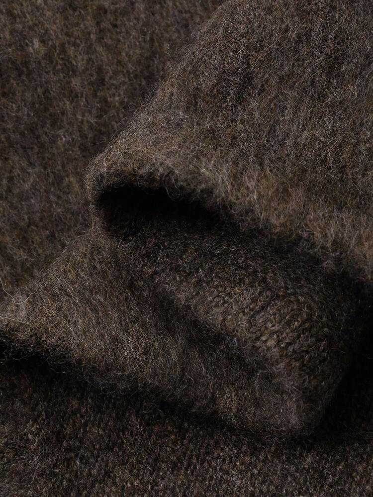 Women's Elegant Loose Batwing Sleeve Sweater, Suitable For Commuting, Autumn/Winter