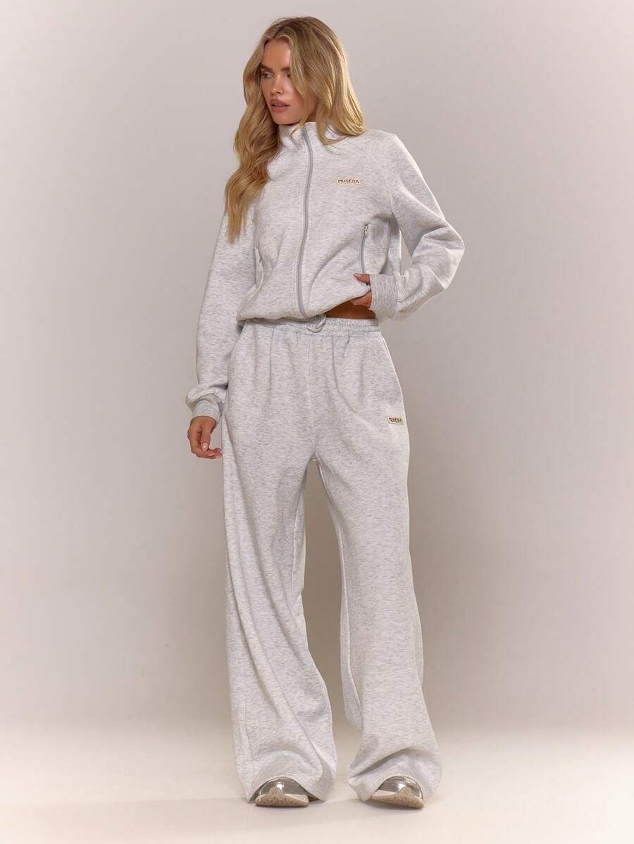 MUSERA Women Sweatpants - Light Grey - View 1