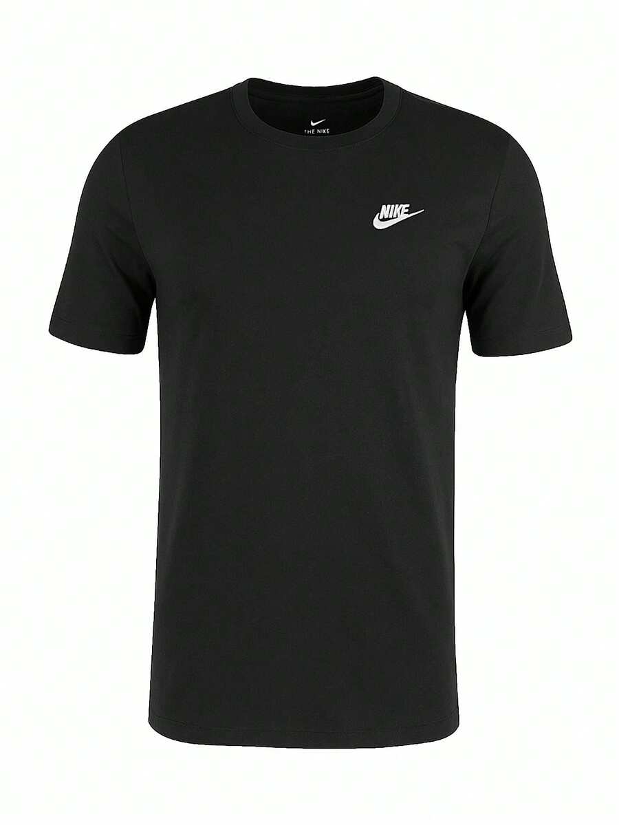 Nike Sportswear Club Men's T-Shirt Black - Black - View 1