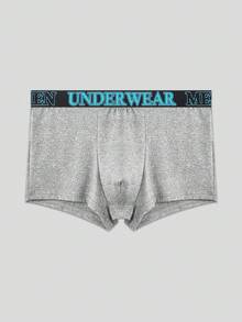 EasyFave 5pcs/Pack Men's Letter Waistband Casual Boxer Briefs - Multicolor - View 7