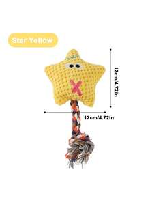 PETSIN Đồ chơi cho chó, Đồ chơi nhồi bông cho chó, Bền cho chó nhai và mọc răng, Tự giải trí, Thích hợp cho chó cỡ nhỏ đến trung bình, Đồ chơi cho thú cưng - Nhiều màu - Xem 10