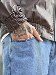 Devon Thys Men Slant Pocket Tapered Jeans - Light Wash - View 3