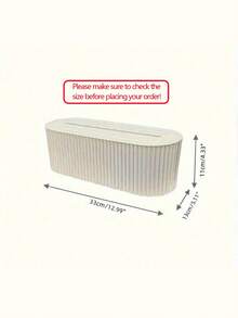 SHEIN 复古家用电涌保护器收纳盒，带 USB 插座，多功能电源板电线整理器，用于充电设备