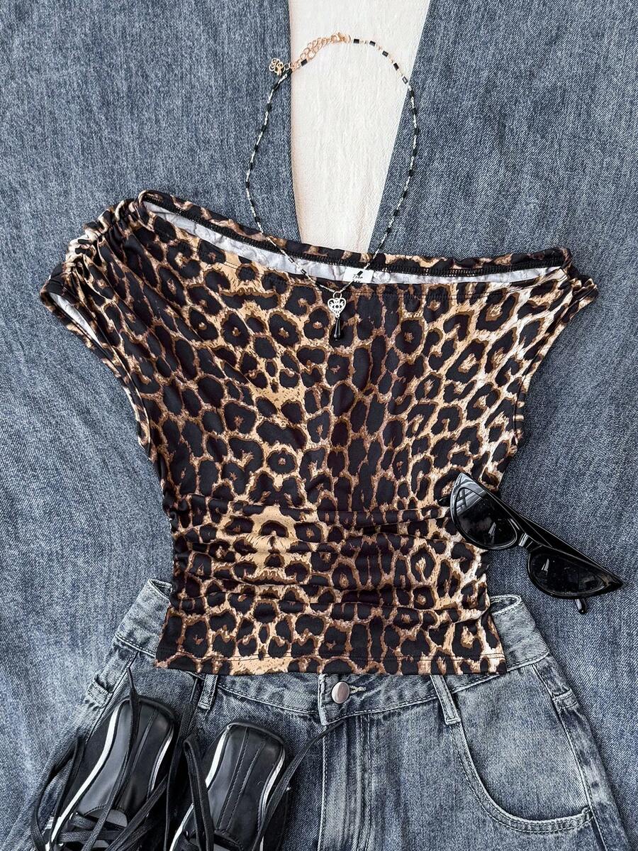 SHEIN Teen Girls' Collared Minimalist Casual Business Commute School Sports Embroidered Dress - Navy Blue - View 1