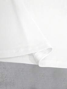 Glimmora Áo thun cổ tròn tay ngắn in hình mèo dễ thương dành cho nữ - trắng - Xem 3