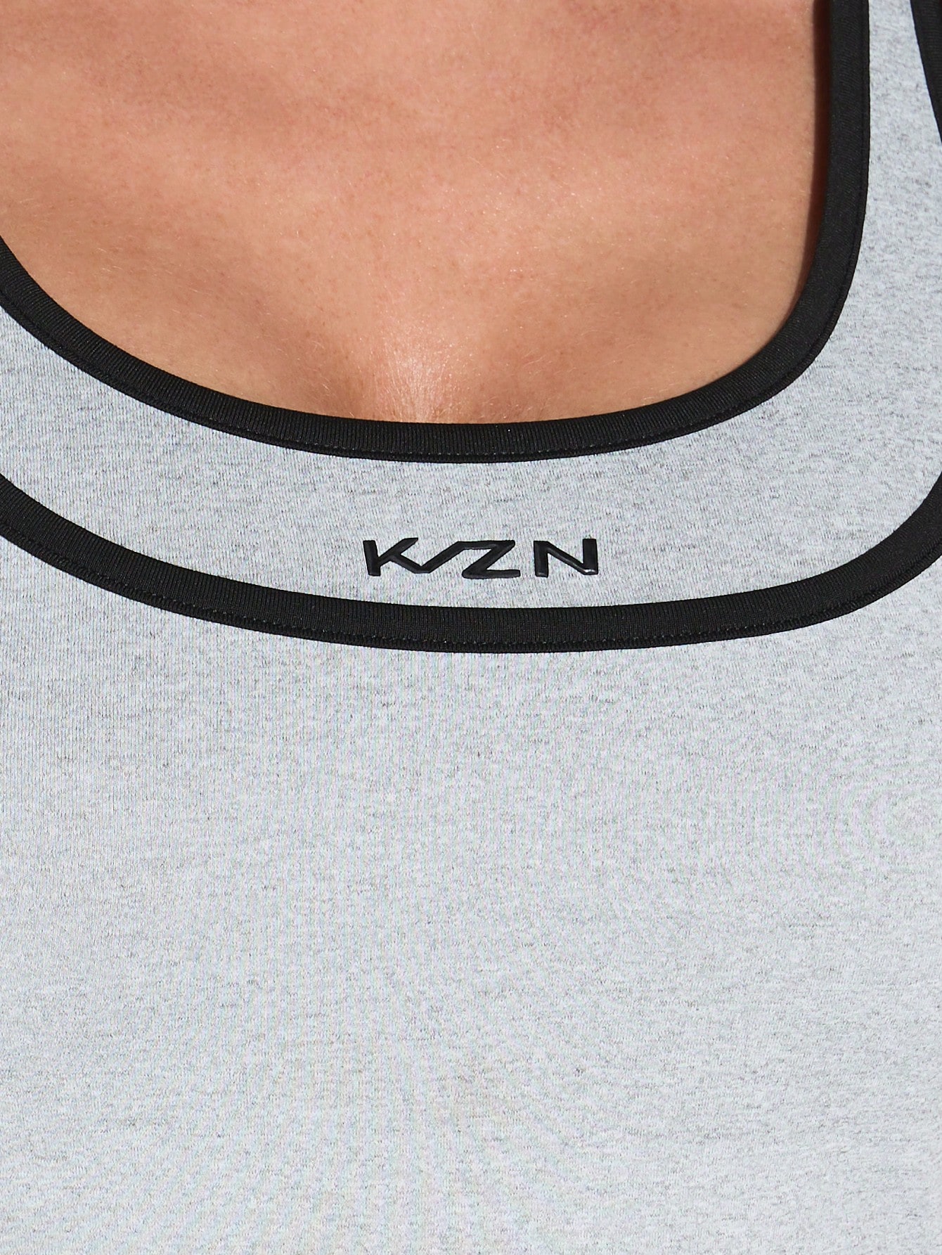 KIZN Double Layer Tank With Contrast Trim