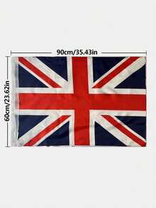 大型耐用尼龙防水英国国旗红白蓝三色旗帜装饰，适用于花园派对、皇家活动、国庆节、英国庆祝活动等爱国主题装饰 - 英國 - 查看 6