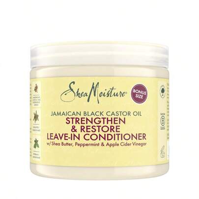 Shea Moisture Jamaican Black Castor Oil Strengthen & Restore Leave-In Conditioner 431 Ml