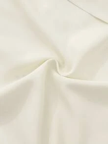 Franclia Women's Elegant Round Neck Sleeveless Rhinestone Embellished Summer Dress - Apricot - View 3