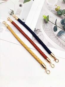 2PCS Woven Chain Straps For DIY Gold Handbag Handles With Spring Clasp Purse/Wallet/Crossbody Bag Repair,Adjustable Length Bag Accessories, Craft Replacement Straps For Bags & Purses Handbag Hardware Accessories - Multicolor - View 15