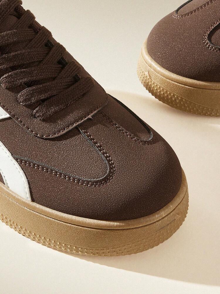 CUCCOO EASI Baskets décontractées, polyvalentes et à la mode pour femmes, à semelles épaisses