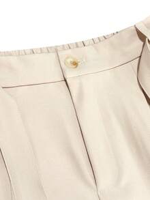 HUEFORM Pantalones rectos sueltos con pliegues casuales para hombres, adecuados para uso casual diario, salidas de fin de semana, viajes, reuniones con amigos, etc. Este pantalón es un artículo versátil y esencial en el guardarropa de un hombre, y hace un gran regalo para un novio o esposo. - Albaricoque - Ver 5