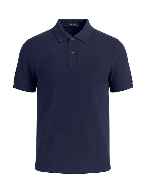 Fred Perry Men's Polo T-Shirt Tennis Blue