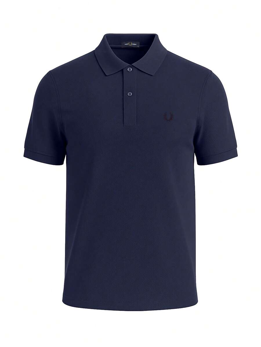 Fred Perry Men's Polo T-Shirt Tennis Blue - Dark Blue - Xem 1