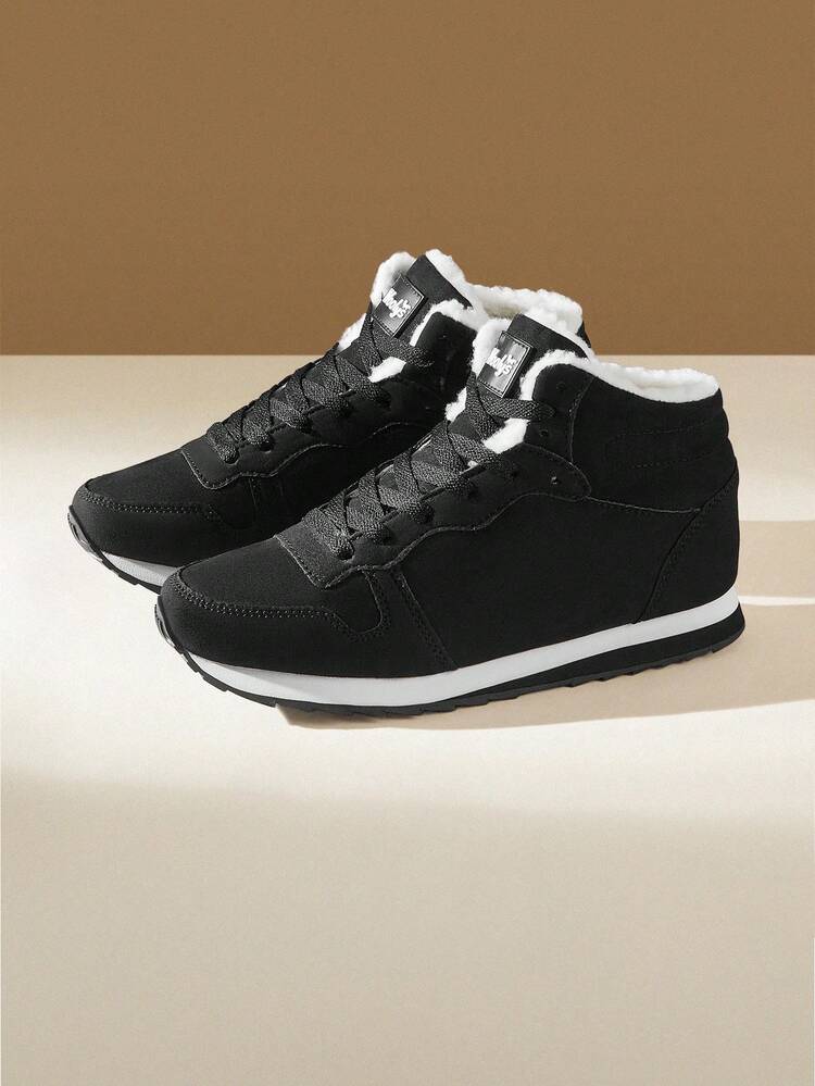 CUCCOO EASI Women's Casual Versatile Fleece Snow Boots For Daily Wear For Christmas