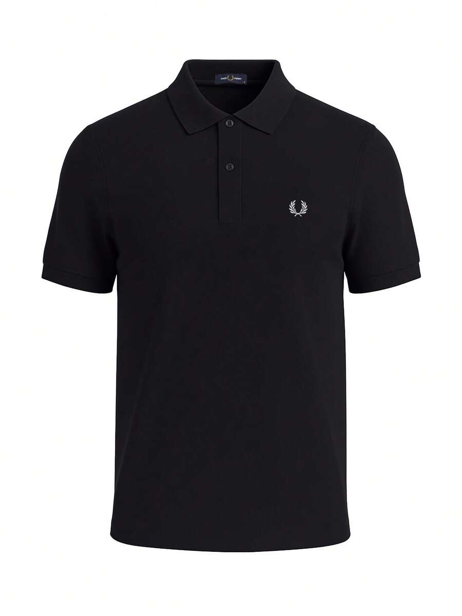 Fred Perry Men's Polo T-Shirt Black - Black - View 1