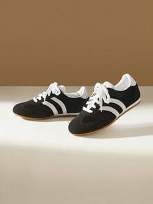 CUCCOO EASI 女士休闲简约一脚蹬运动鞋 - 黑色 - 查看 5