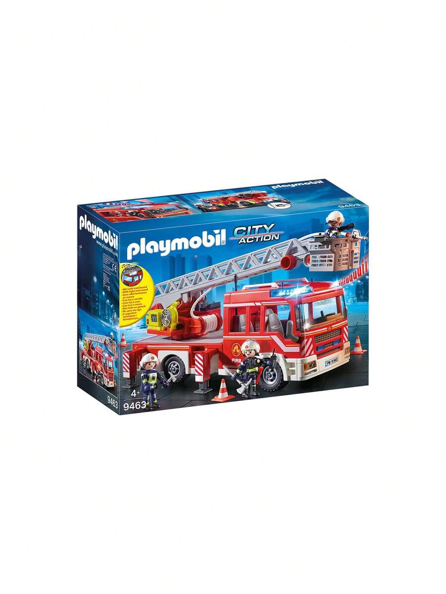 Playmobil وحدة سلم الإطفاء - متعدد الألوان - مشاهدة 1