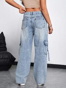 Women Jeans - Light blue - View 3
