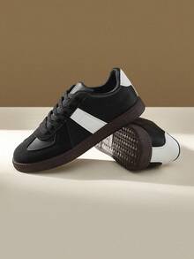 CUCCOO EASI Zapatillas minimalistas versátiles y de moda para mujer - Negro - Ver 9