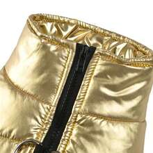 PETSIN Wear Splash Proof Vest And Give Your Beloved Pet A Warm 'little Padded Coat'. Keep The Cold At Bay And Keep Warm. Available In Multiple Colors - Bright gold - View 13
