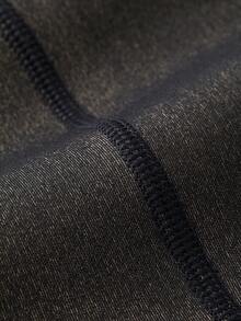 LUVLETTE 1pc 80g/220g/300g Women's Sexy Sheer Black Tights, Autumn/Winter Fleece Pantyhose For Business & Sexy Look,Plus Size Leggings,Warm Bottoming Pants