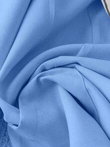 GlowEve CURVE Plus Size Women Striped Patchwork Button Long Sleeve Casual Blazer Jacket, Suitable For Commuting Graduation,Back To School,Teacher Outfits For Women Winter Fall Autumn - Blue - View 5