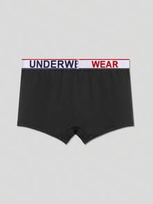 EasyFave 5pcs/Pack Men's Letter Waistband Casual Boxer Briefs - Multicolor - View 2