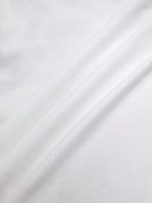 GARFIELD | SHEIN Áo thun nữ cổ tròn tay ngắn dáng rộng thoải mái, phù hợp cho mùa hè - trắng - Xem 4