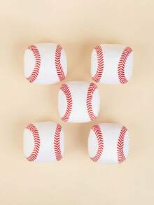 PETSIN 1 Đồ chơi thú cưng bằng vải nhung mềm mại, bền, chống cắn, chống mài mòn, có chuông kêu tích hợp để chơi tương tác, màu sắc sống động, hình bóng chày dễ thương, đồ chơi cho chó và mèo, thích hợp cho gia đình chủ nuôi thú cưng vào dịp Halloween, giải trí trong nhà và ngoài trời hàng ngày, đồ chơi giải trí cho thú cưng mọi mùa, đồ chơi nhai thú cưng vui nhộn, đồ chơi tương tác cho thú cưng, phụ kiện thiết yếu cho thú cưng - Nhiều màu - Xem 6