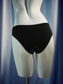 MidnightGlam 1pc Women's Metallic Butterfly Side Thong Panty