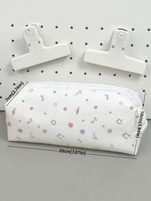 Túi dây rút họa tiết hoa 2 trong 1: Túi đựng mỹ phẩm & Hộp bút học sinh, Túi mỹ phẩm chống thấm nước dễ thương, thẩm mỹ cho trường học, du lịch, phòng tập thể dục | Túi đựng đồ dùng vệ sinh cá nhân và đồ dùng học tập di động - màu tím - Xem 10