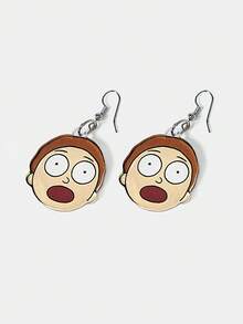 Rick and Morty X SHEIN Women Dangle Earrings - Multicolor - View 3