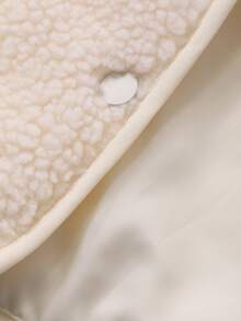 DAZY Tween Girls Crew Neck Fleece Vest Jacket - Beige - View 9