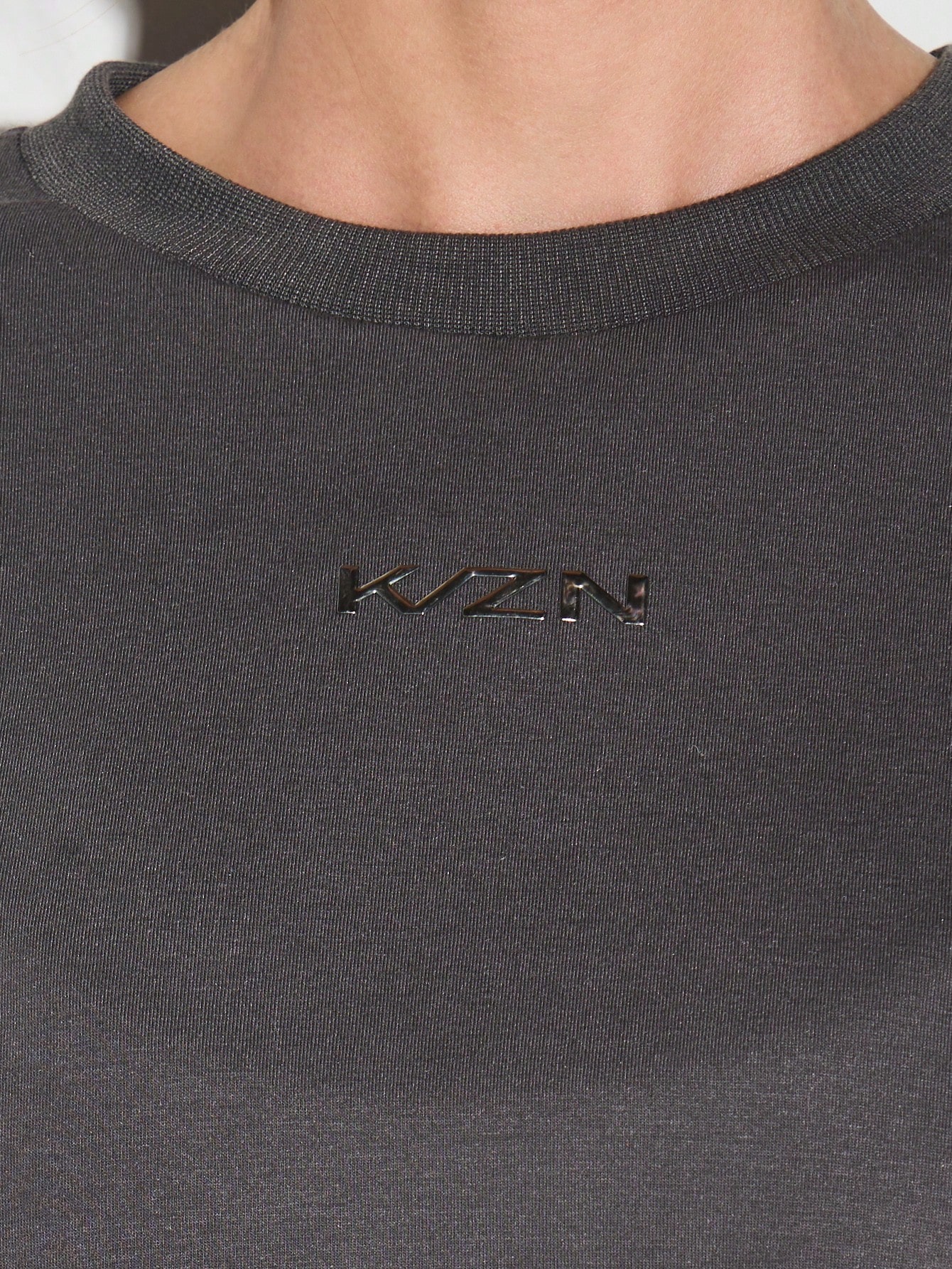 KIZN Oversized Crew Neck Short Sleeve T-Shirt