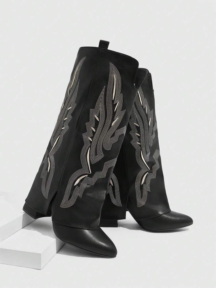 CUCCOO SZL Women's Casual Knee-High Boots, Autumn/Winter For Christmas