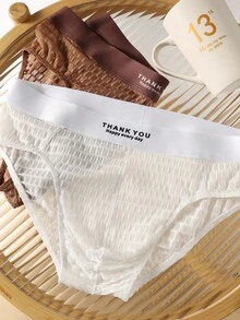 Velminro 男士字母腰带休闲网眼三角裤