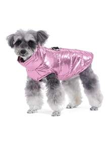 PETSIN Wear Splash Proof Vest And Give Your Beloved Pet A Warm 'little Padded Coat'. Keep The Cold At Bay And Keep Warm. Available In Multiple Colors - bright pink. - View 6