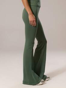 Musera Sport Legging de sport sans couture à taille haute et évasé, idéal pour les activités sportives, le fitness, le Pilates et l'usage quotidien casual