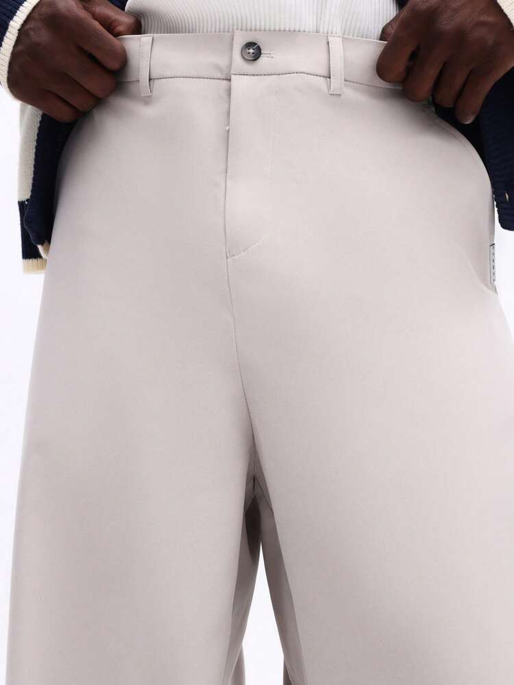 Wide Leg Barrel Fit Pants