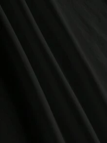 BATMAN X SHEIN 青少年男孩休闲时尚街头卡通英雄图案短袖黑色 T 恤，夏季 - 白色 - 查看 4