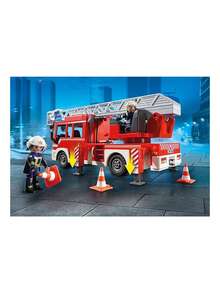 Playmobil وحدة سلم الإطفاء - متعدد الألوان - مشاهدة 5
