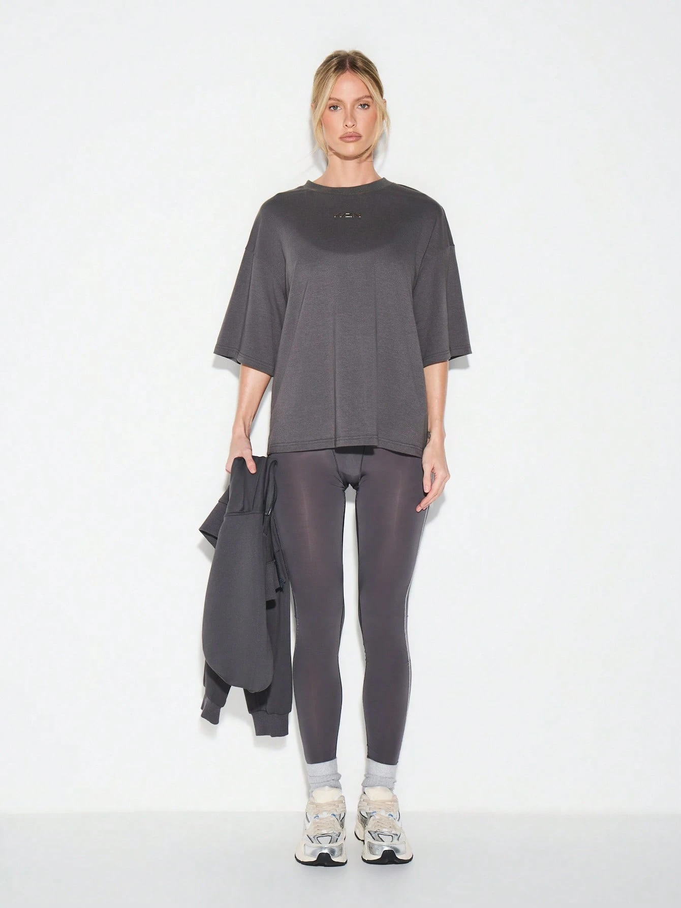 KIZN Oversized Crew Neck Short Sleeve T-Shirt