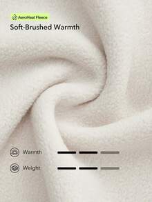 OutZeal 女士柔软保暖抓绒立领口袋拉链外套户外抓绒徒步露营秋冬季 - 米色 - 查看 12