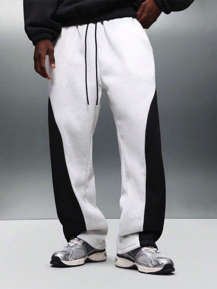 PLAYBOY X SUMWON Lässige Jogginghose mit Kontrasteinsätzen