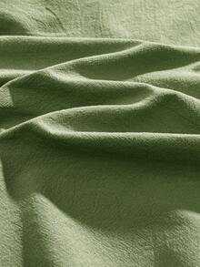 Cozy Pixies Baby Girl Floral Print Ruffle Collar Puff Sleeve Dress Green Baby Girl Dress Baby Girl Spring Dress Drees Oliv Green Baby Girl Spring Olive Green Baby Girl Dress Dresses Olive Green Baby Girl Green Babygirl Dress - Green - View 5