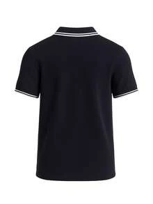 Fred Perry Men's Polo T-Shirt Navy Blue - Navy / White / White - View 2