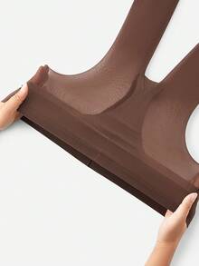 1入女士20D性感簡約尼龍絲襪 - 咖啡棕 - 查看 7