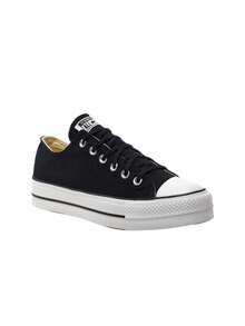Converse Chuck Taylor All Star Lift Ox Women's Shoes Black 560250C - 黑白 - 查看 2