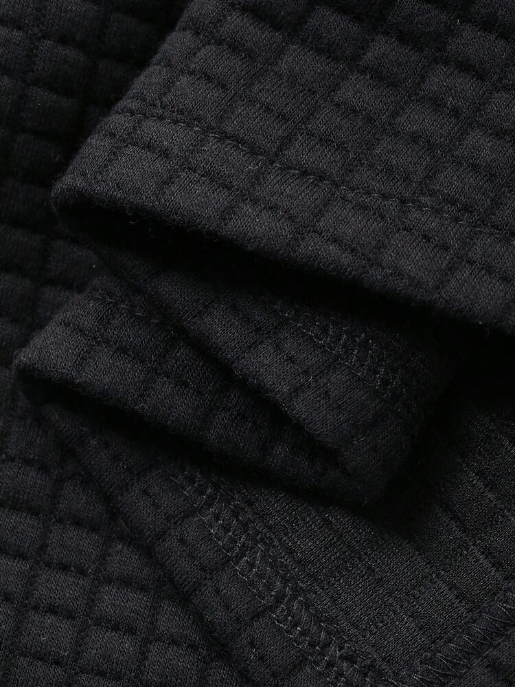 Tween Girl Solid Color Single-Breasted Ruffle Hem Vest Jacket